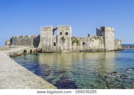 The Castle Of Methoni Messenia Peloponnese Greece - Medieval Venetian Fortification