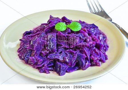 Cavolo rosso cotto