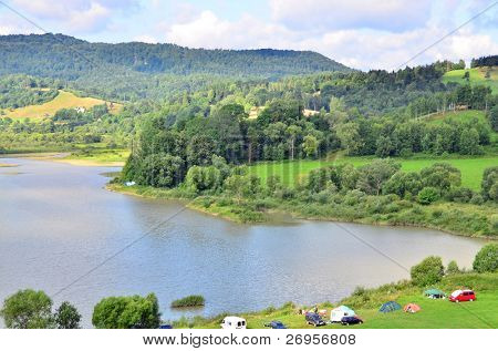 Krajina (jezero Solina, Bieszczady, Polsko)
