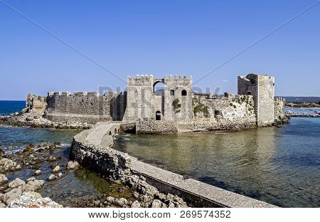 The Castle Of Methoni Messenia Peloponnese Greece - Medieval Venetian Fortification