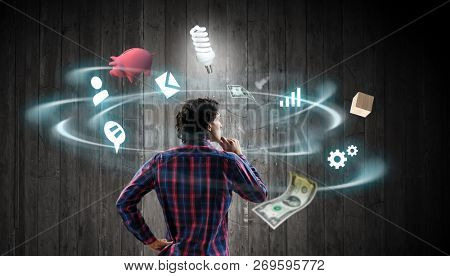 Ideas for money making. Mixed media