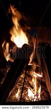 Evening Smores By The Campout Fire Bowl