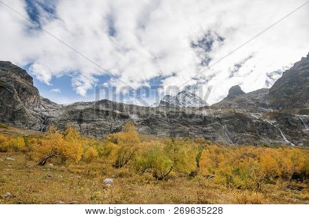 Lower Arkhyz, Karachay Cherkess Republic. Sofia Glacier