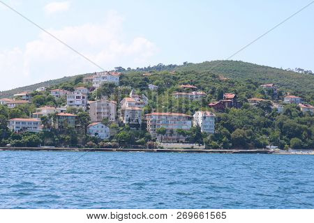 View Of Burgaz Island From The Sea.