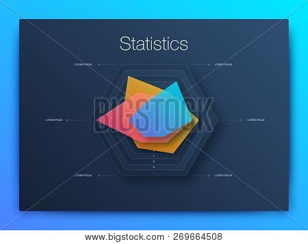Dashboard Infographic Template With Modern Design.stock Vector