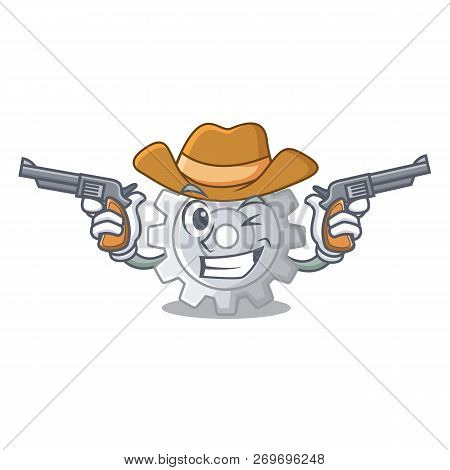 Cowboy Roda Gear Simple Image On Cartoon