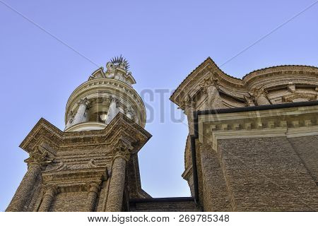 The Basilica Of Sant'andrea Delle Fratte Is A Catholic Place Of Worship In The Historic Center Of Ro