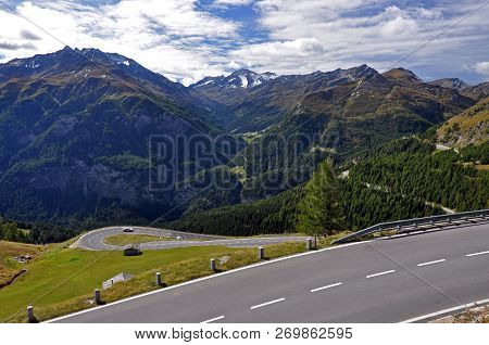 Hohe Tauern With The Grossglockner Alpenstrasse, Austria. Europe.