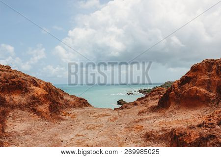 Beautiful Hot Sunny Beach In Brazil Northeast