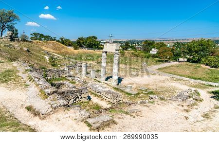 Ruins Of Panticapaeum, An Ancient Greek City In Kerch - Crimean Peninsula