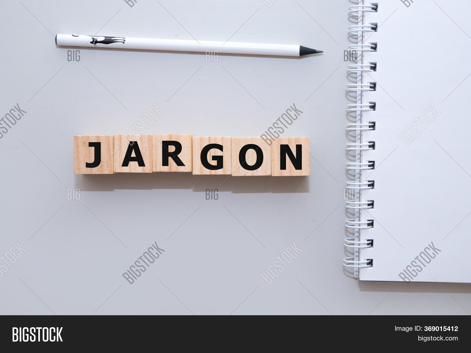 Jargon Word Wooden Image & Photo (Free Trial) Bigstock