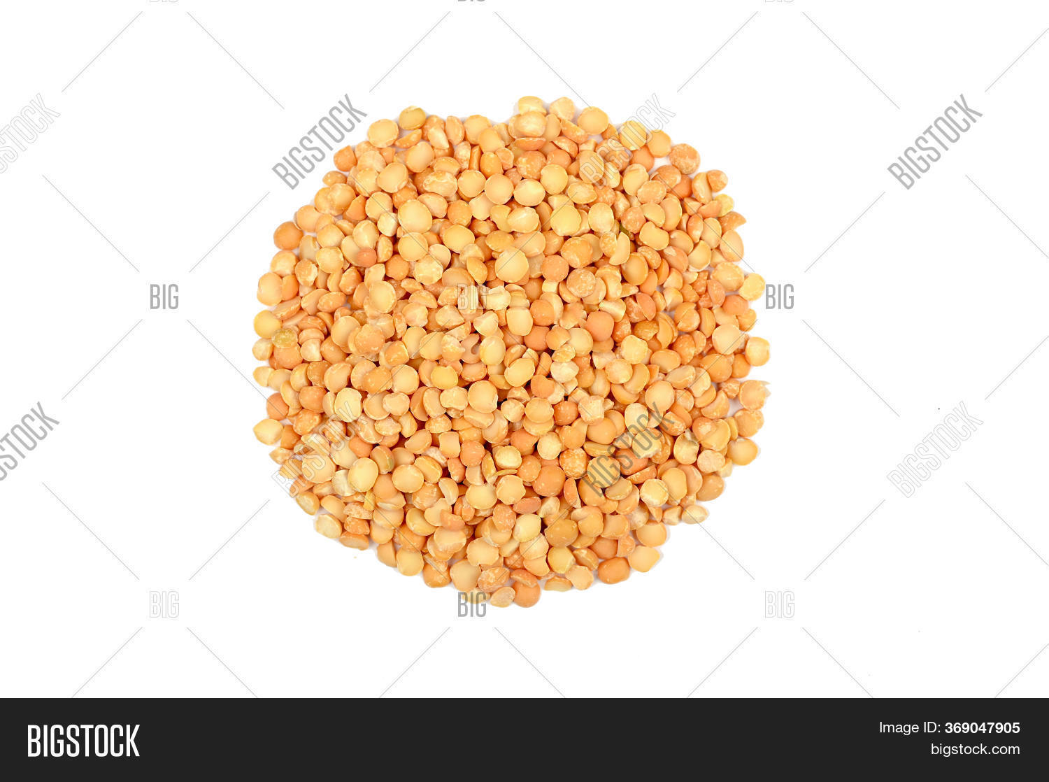 Raw Peas On Isolated Image & Photo (Free Trial) Bigstock