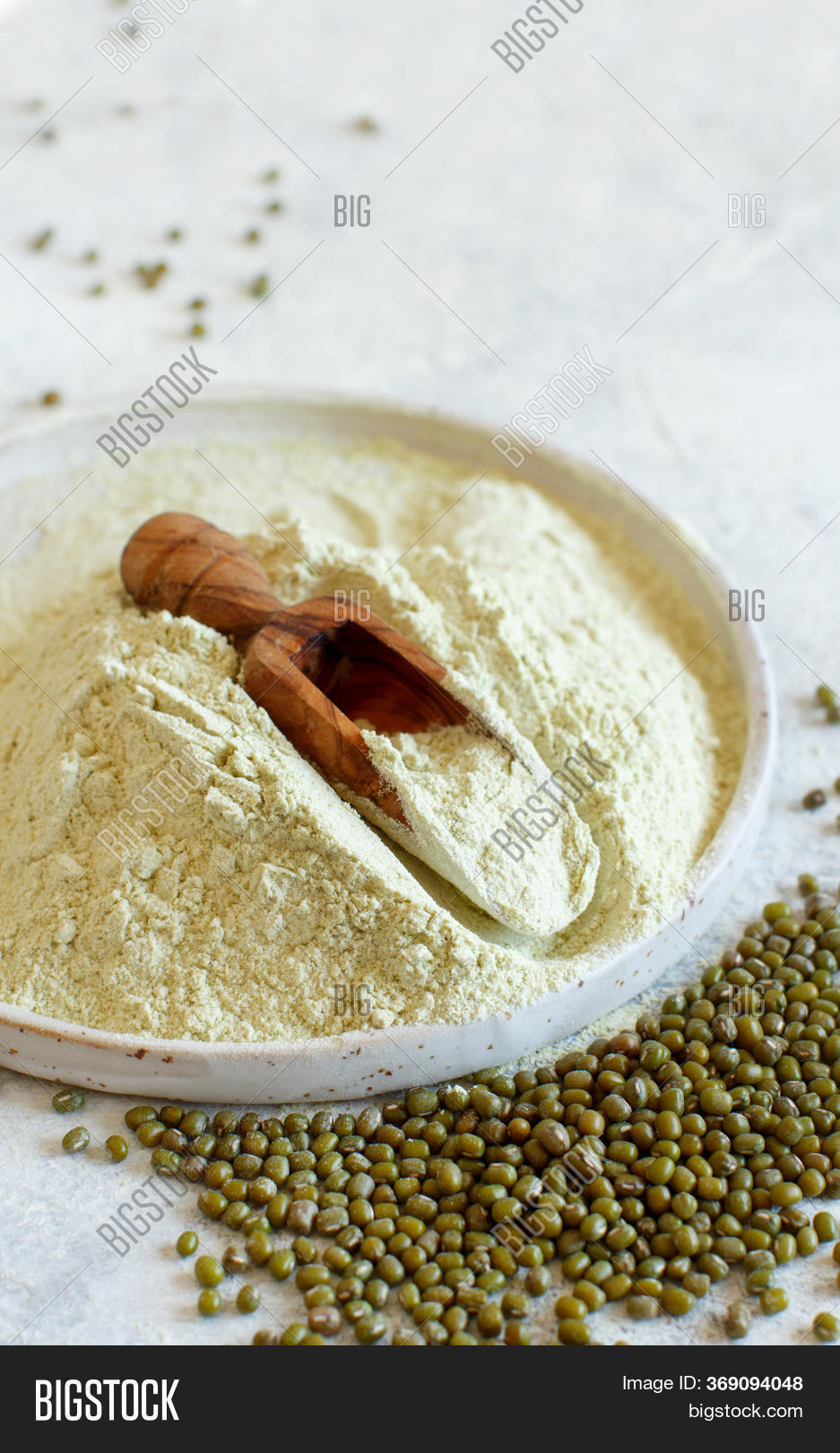 Mung Beans Flour Grain Image & Photo (Free Trial) Bigstock