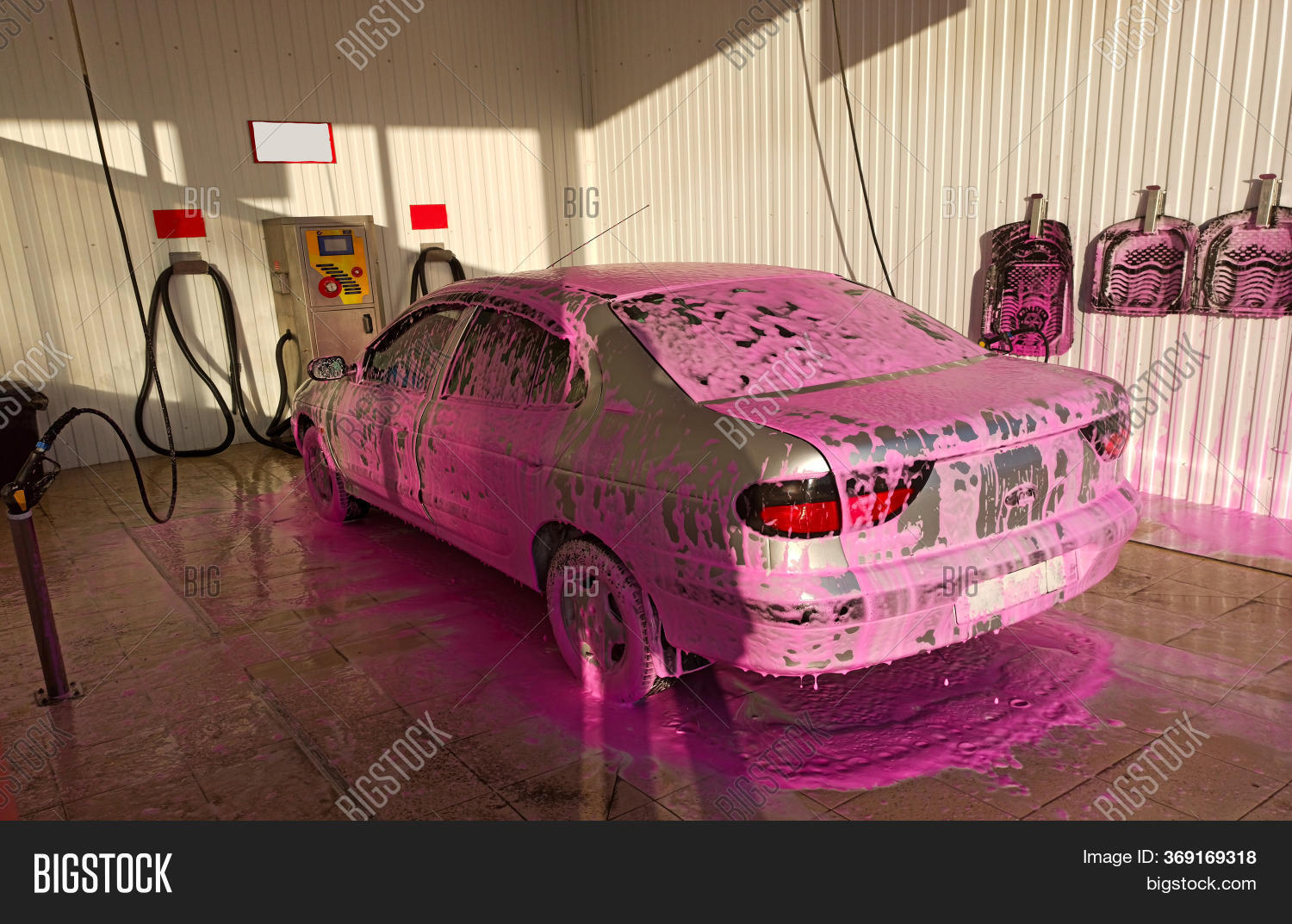 Car Wash Pink Foam. Image & Photo (Free Trial) Bigstock