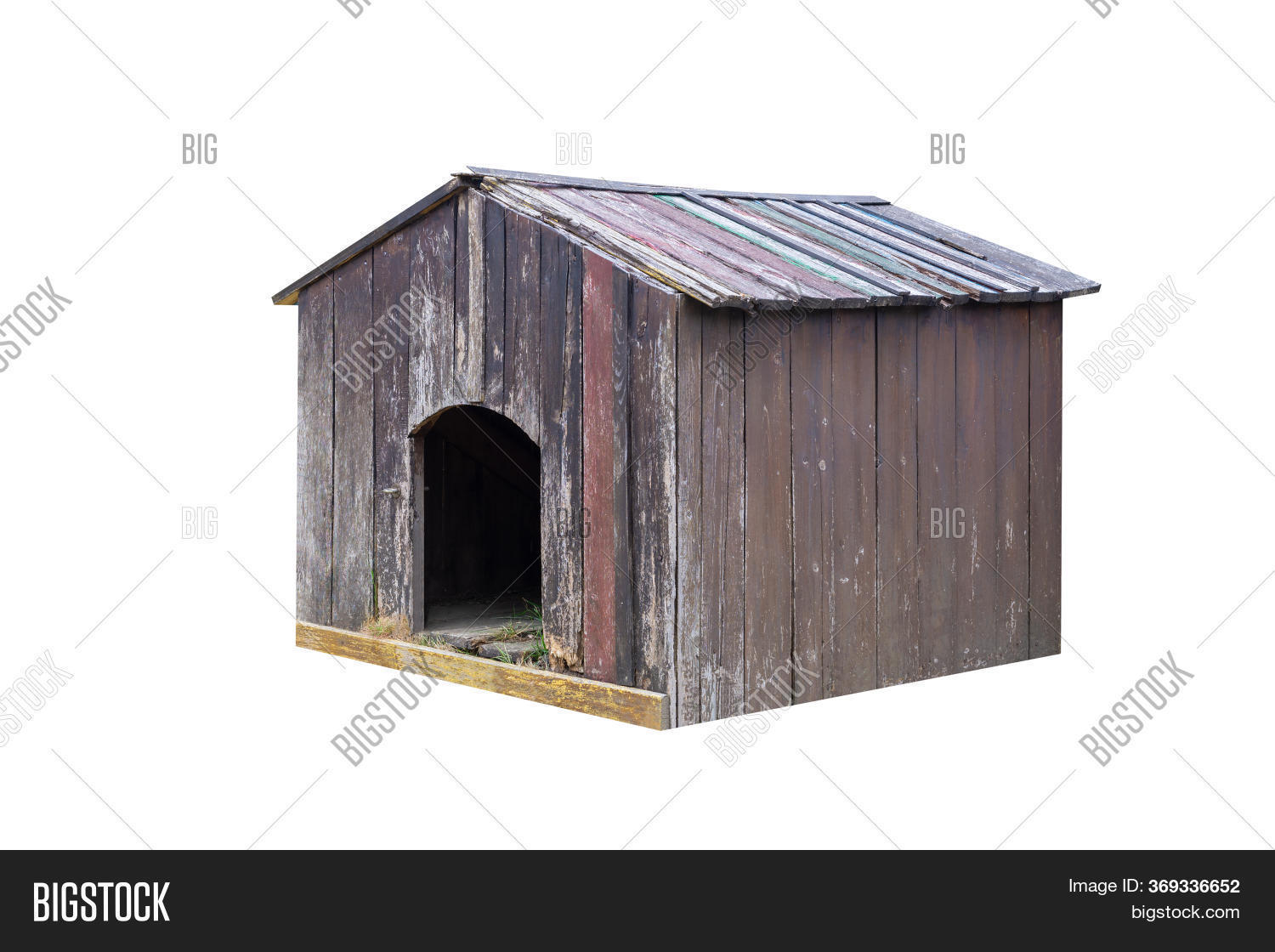 Old Wooden Doghouse Image & Photo (Free Trial) Bigstock