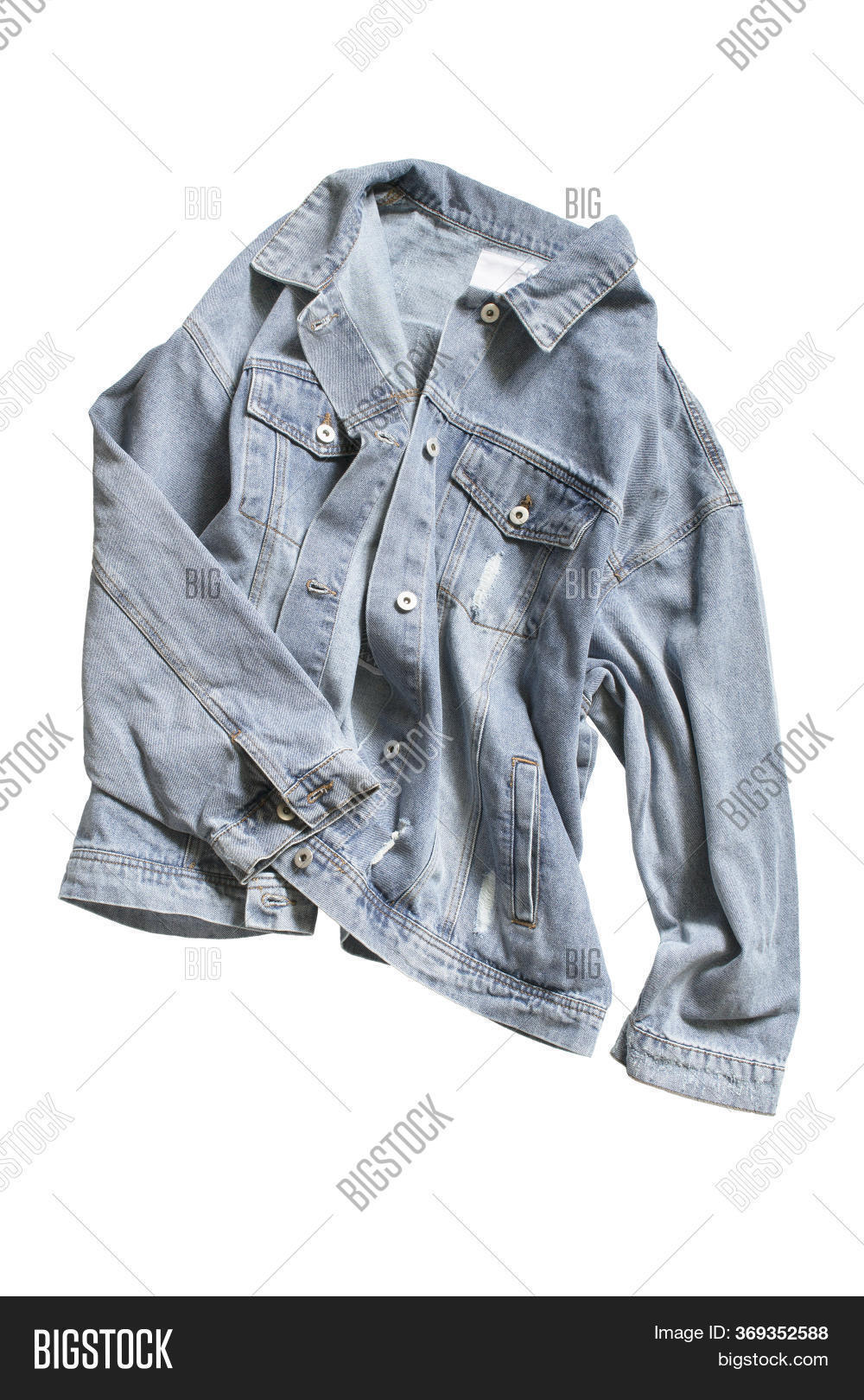 Oversized Torn Denim Image & Photo (Free Trial) Bigstock