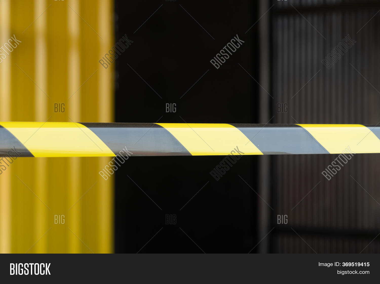 Black Yellow Barrier Image & Photo (Free Trial) Bigstock