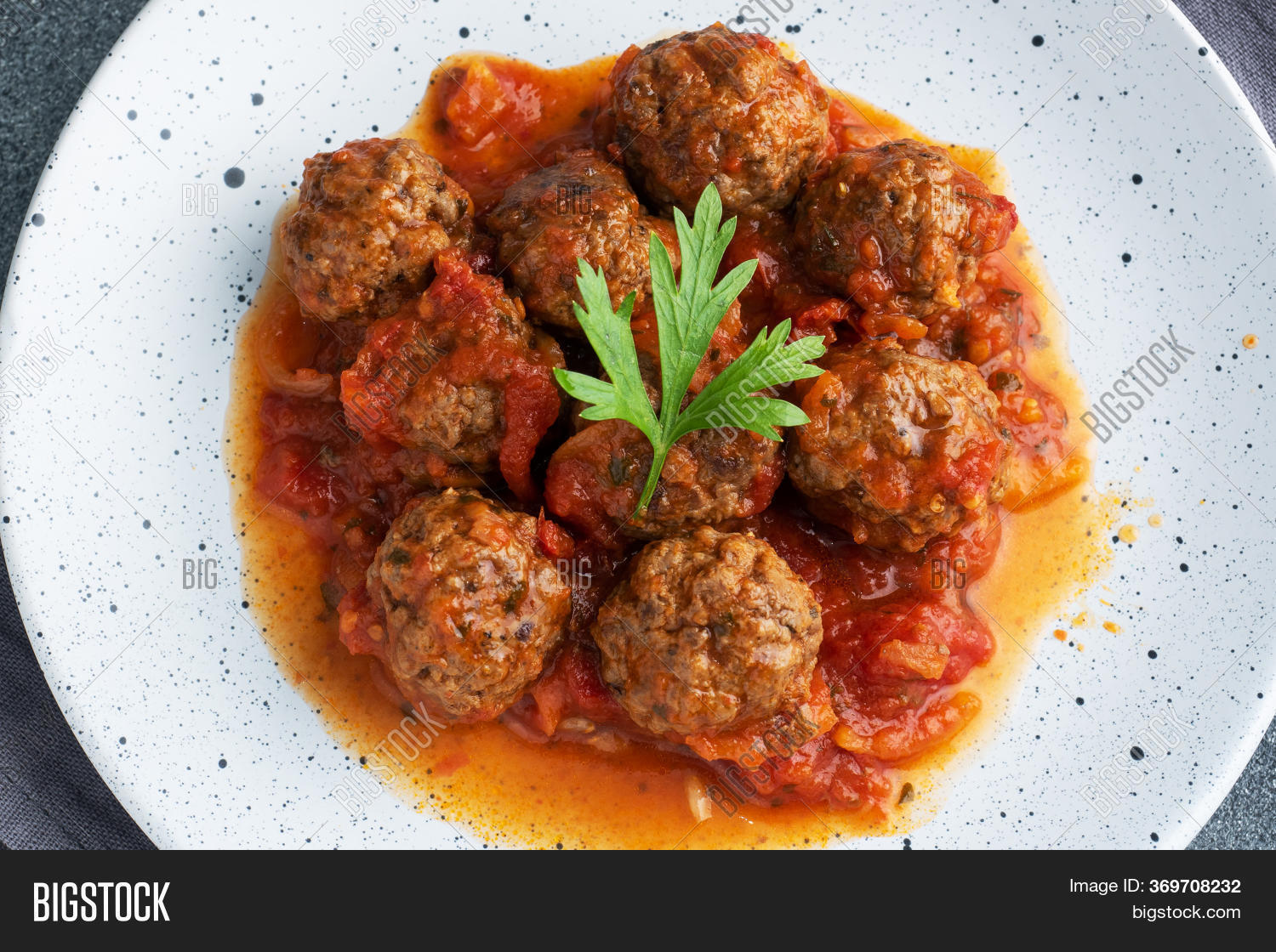 Beef Meatballs Stewed Image & Photo (Free Trial) Bigstock