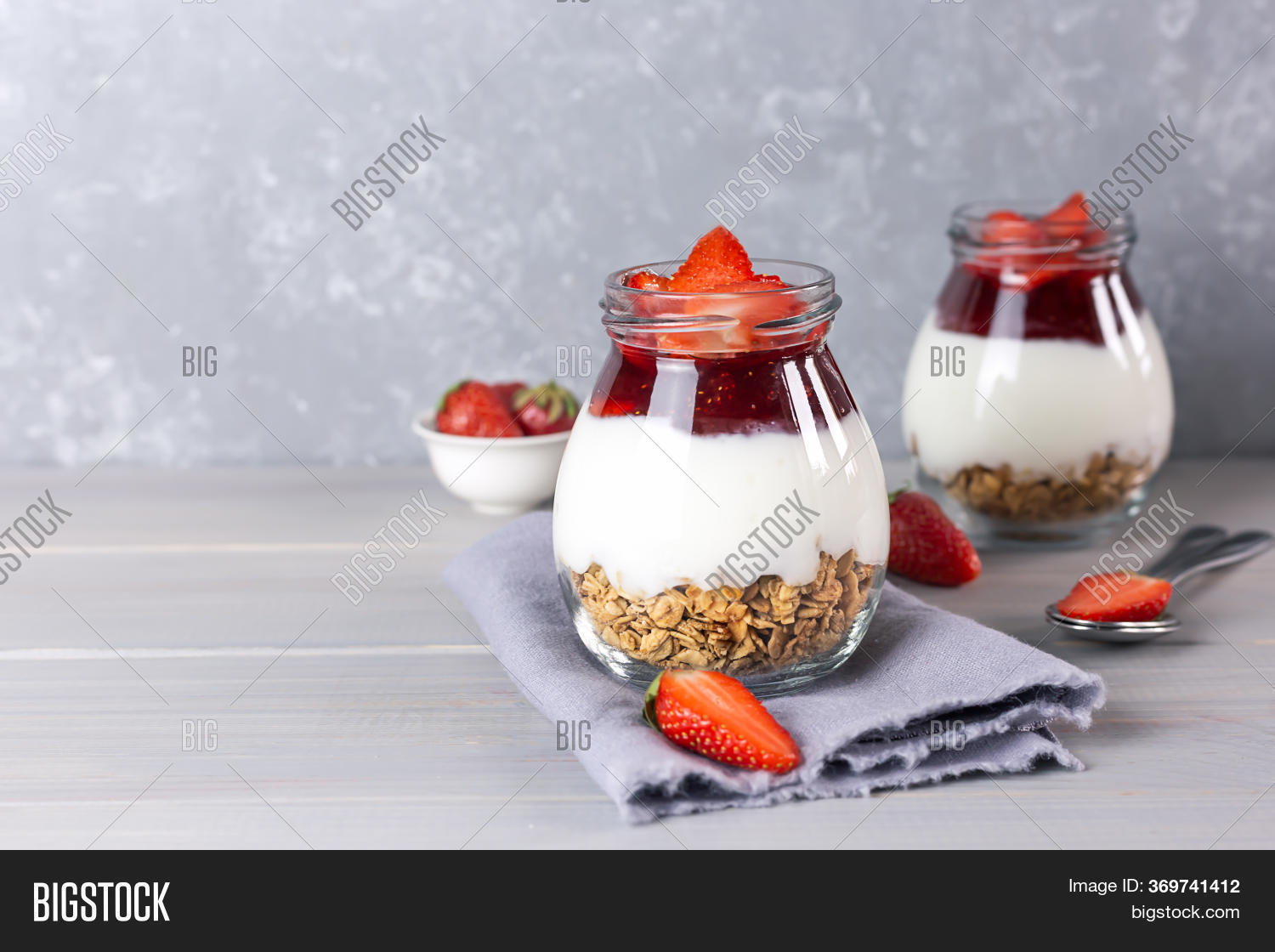 Jars Granola Yogurt, Image & Photo (Free Trial) Bigstock