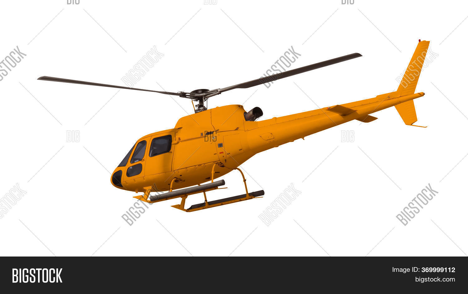 Orange Helicopter Image & Photo (Free Trial) Bigstock