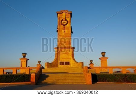 Fremantle, Australia - December 21, 2019: Fremantle War Memorial