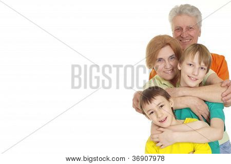 T-셔츠에 이상적인 가족