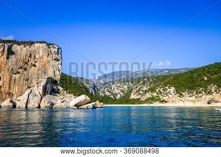 Cala Luna Beach In The Golf Of Orosei, Sardinia, Italy