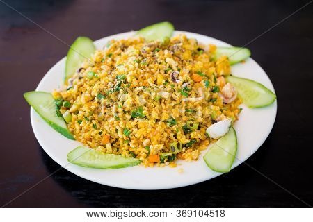 Delicious Vietnamese Seafood Fried Noodle