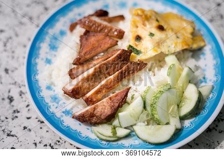 Delicious Vietnamese Lunch With Meat