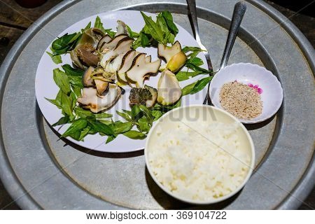 Delicious Vietnamese Snail In A Restaurant