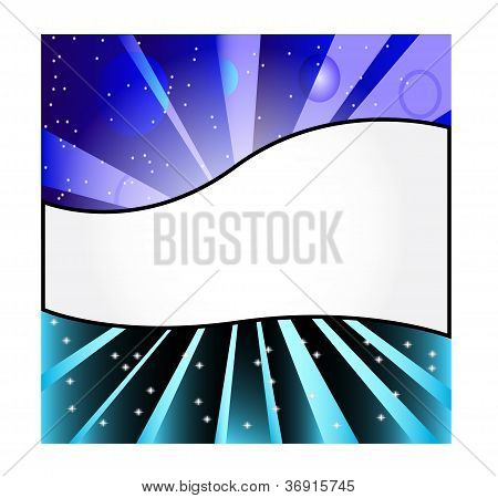 Fantasy banner vektor