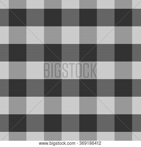 Checks Seamless Pattern. Checkered Ornament. Tiles Wallpaper. Squares Illustration. Geometric Ornate