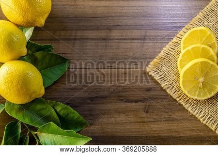 Close up of lemon on white background