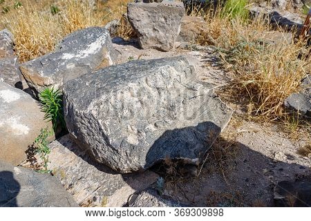 Remains Of Columns In Ruins Of The Greek - Roman City Of The 3rd Century Bc - The 8th Century Ad Hip