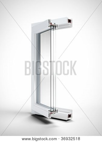 Window section isolated