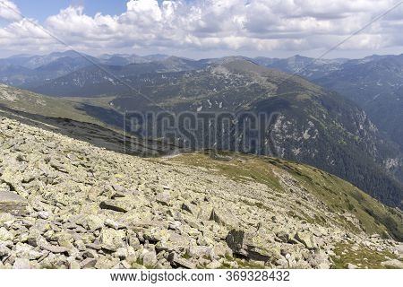 Landscape From Big (golyam) Kupen Peak, Rila Mountain, Bulgaria