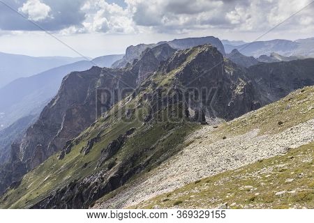 Landscape From Big (golyam) Kupen Peak, Rila Mountain, Bulgaria
