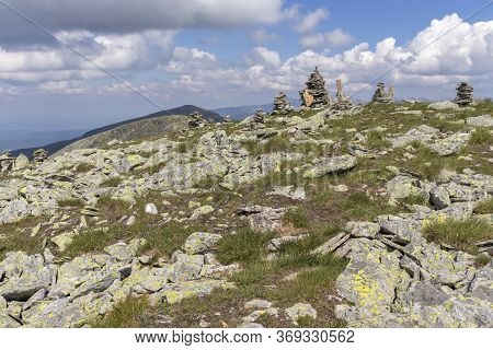 Landscape From Big (golyam) Kupen Peak, Rila Mountain, Bulgaria