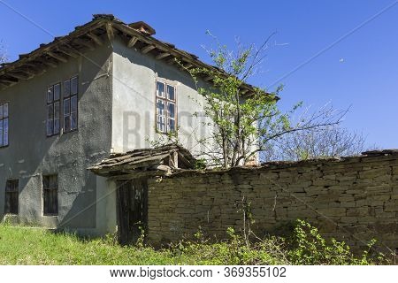 Typical Street And Old Houses At Historical Village Of Staro Stefanovo, Lovech Region, Bulgaria