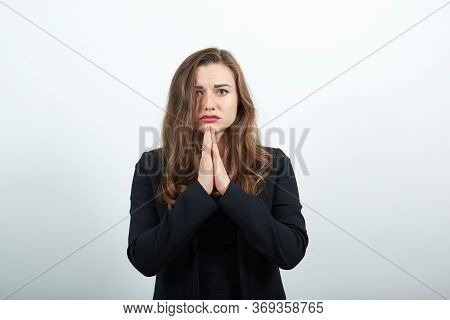 Folded Hands Together Praying Asking God For Help Ask Implore Wish Upwards Jesus Christ, Young Attra