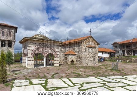 Gigintsy Monastery, Bulgaria - May 18, 2014:  Medieval Tsarnogorski (gigintsy) Monastery St. Kozma A