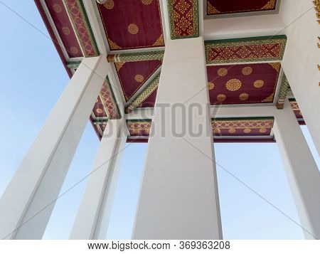 Loha Prasat Wat Ratchanatda Temple In ฺbangkok Thailand. Images For Commercial User.
