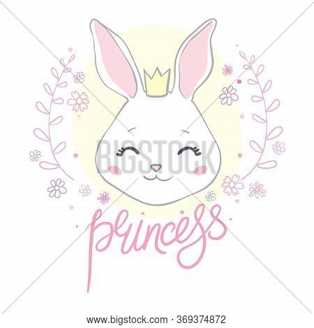 Cute Bunny Princess. Vector &amp; Photo (Free Trial) | Bigstock