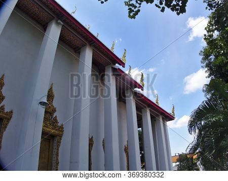 Wat Po,history Of Phra Chetuphon Temple, Built Since The Ayutthaya Period The Reign Of King Rama I, 