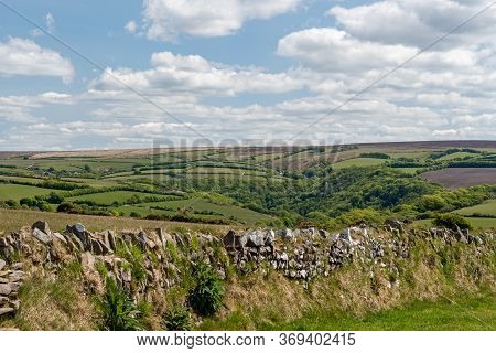 Landscape Photo Of The Doone Valley In Exmoor National Park