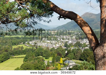 Keswick by fra Castlehead synspunkt