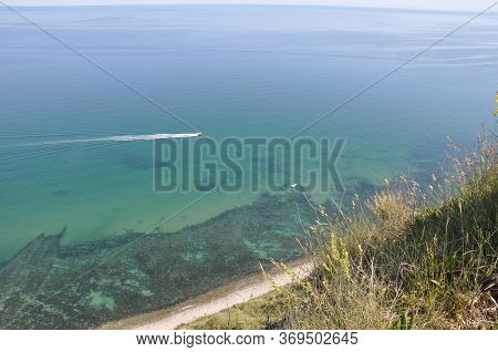 Vallugola Bay Landscape And \
