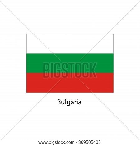 Bulgaria Flag. Official Colors And Proportion Correctly. National Flag Of Bulgaria. Bulgaria Flag Ve