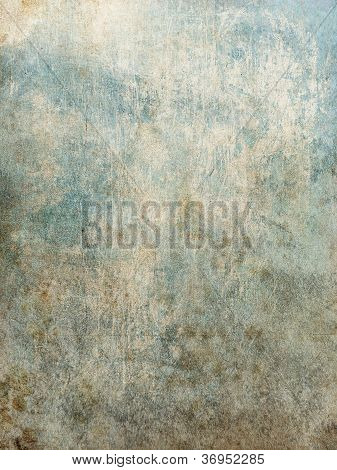 parete grunge blu di sfondo in graffi