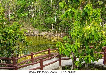 Krabi, Thailand - January,  2014: Khao Pra Bang Khram Wildlife Sanctuary
